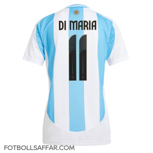 Argentina Angel Di Maria #11 Hemmatröja Dam Copa America 2024 Kortärmad